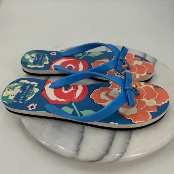 Kate Spade floral Sandals - Picture 1 of 7